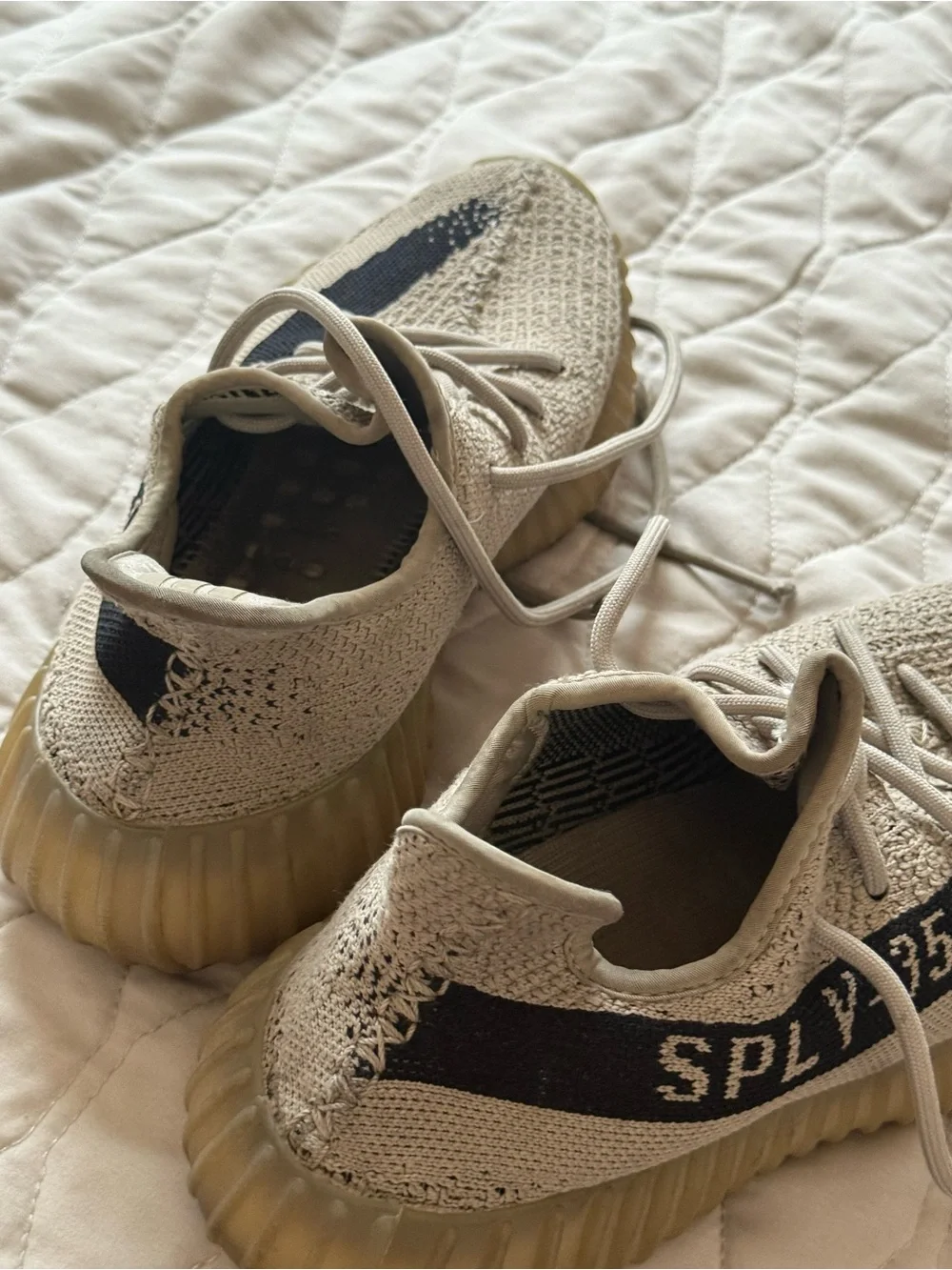 Yeezy Boost 350 V2 Beige with Black Stripe